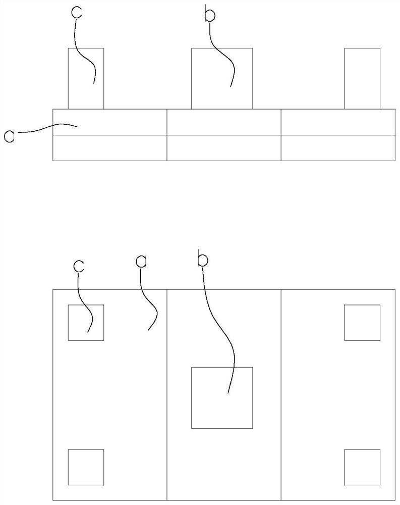 Special-shaped cigarette conveying device of tobacco packaging machine