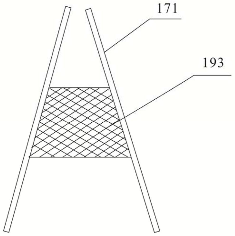 Solar distillation device based on interface evaporation and water purification method