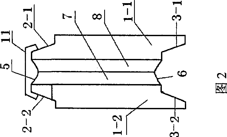 Steel bone pre-set combination walling unit, steel bone wall and construction method thereof