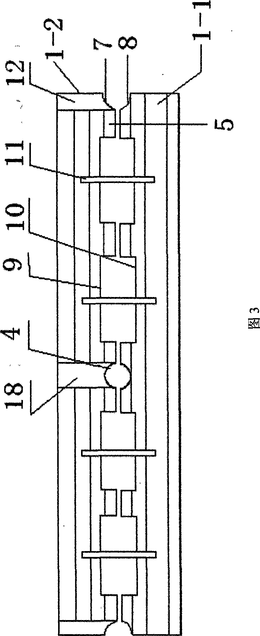 Steel bone pre-set combination walling unit, steel bone wall and construction method thereof