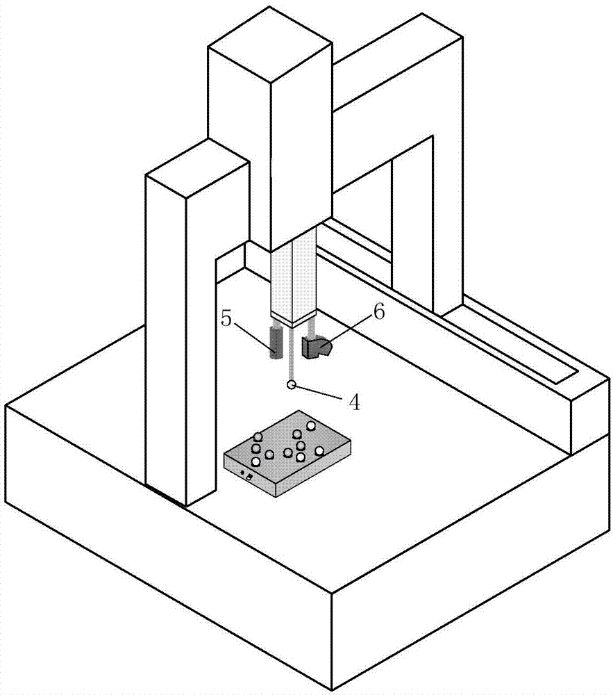 Multi-ball board standard for multi-sensor measurement system and joint error detection method