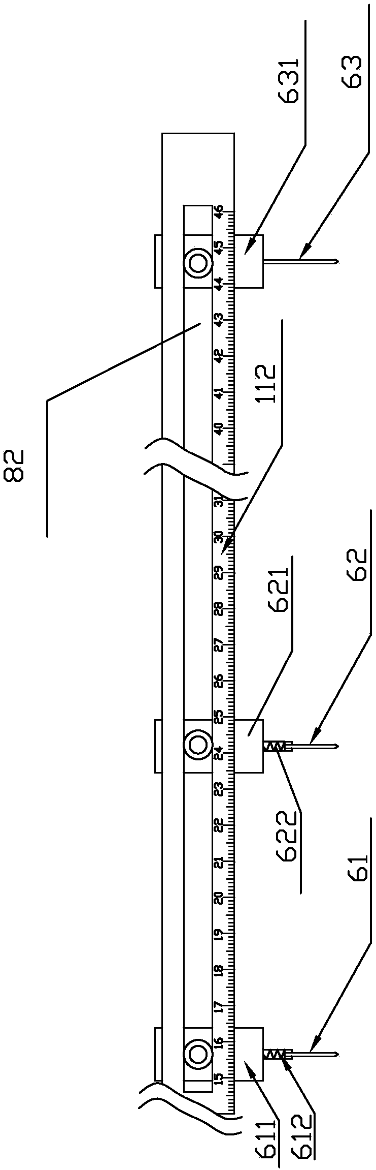 A lithium battery aluminum-plastic film packaging machine with on-line insulation detection function