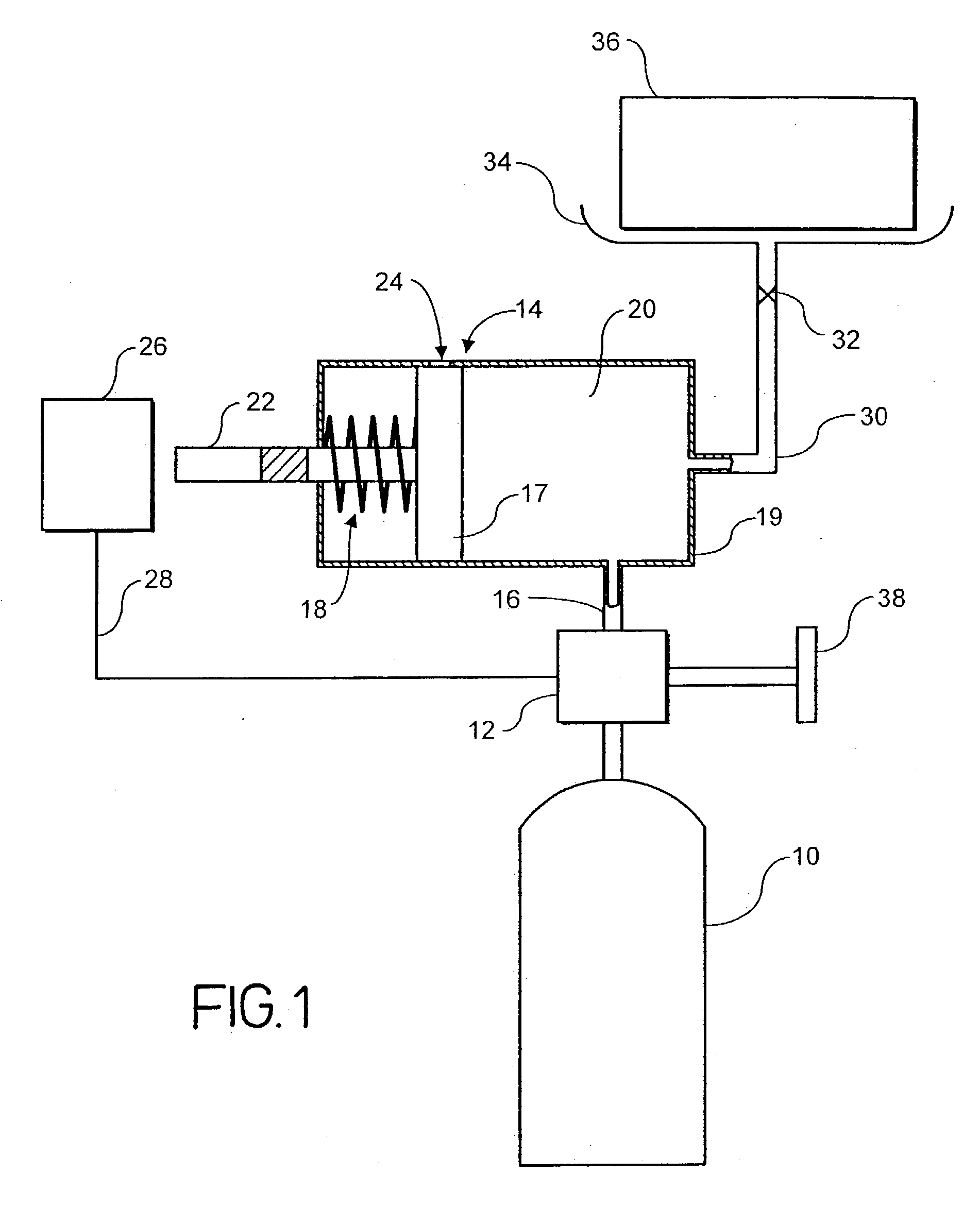 Gas sensor calibration system