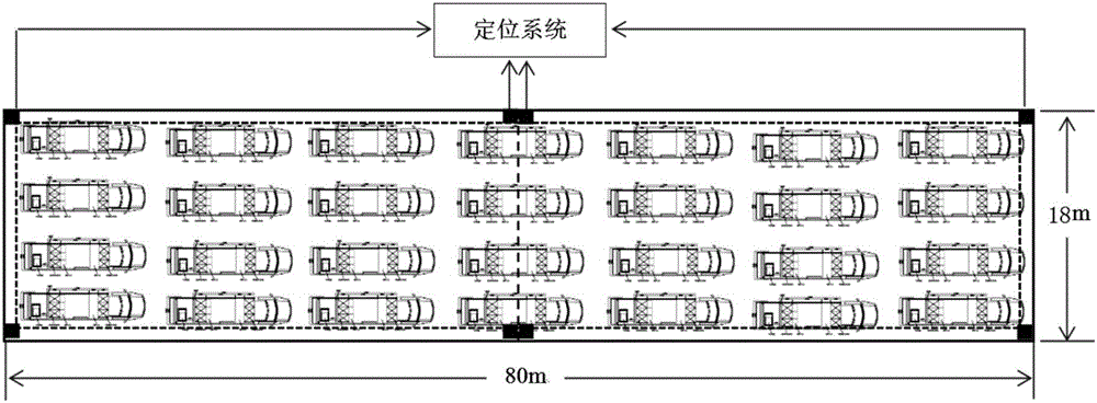 Vehicle positioning and tracking system and method based on three-dimensional visual stitching in cabin