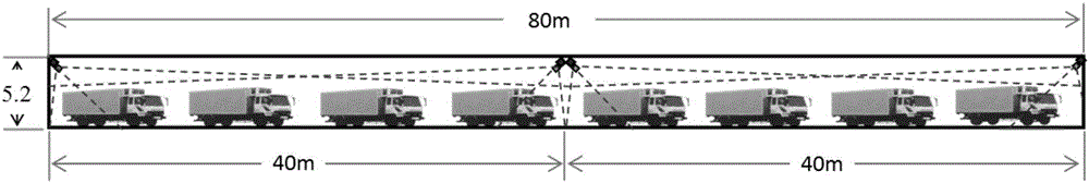 Vehicle positioning and tracking system and method based on three-dimensional visual stitching in cabin