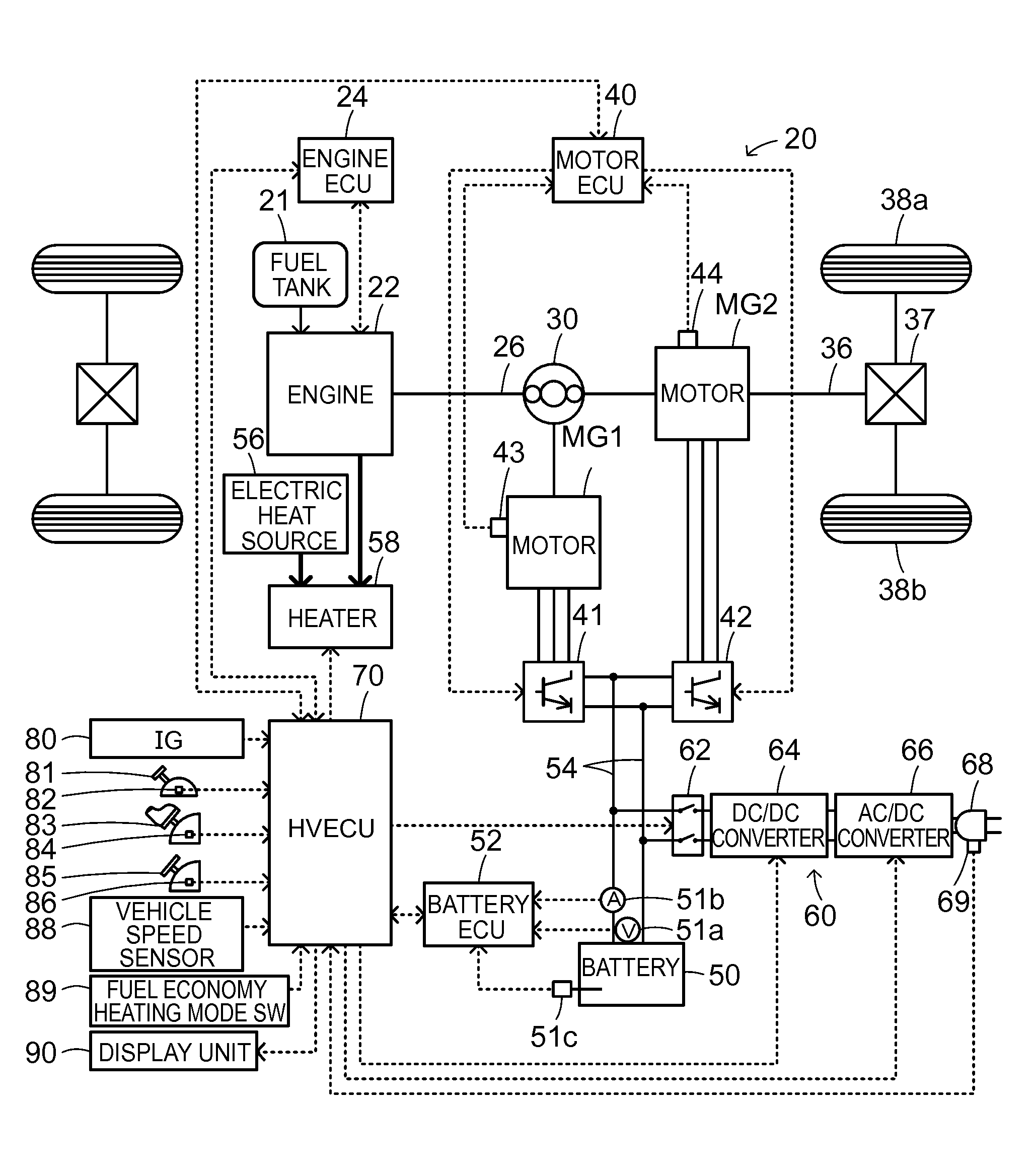 Control apparatus for hybrid vehicle