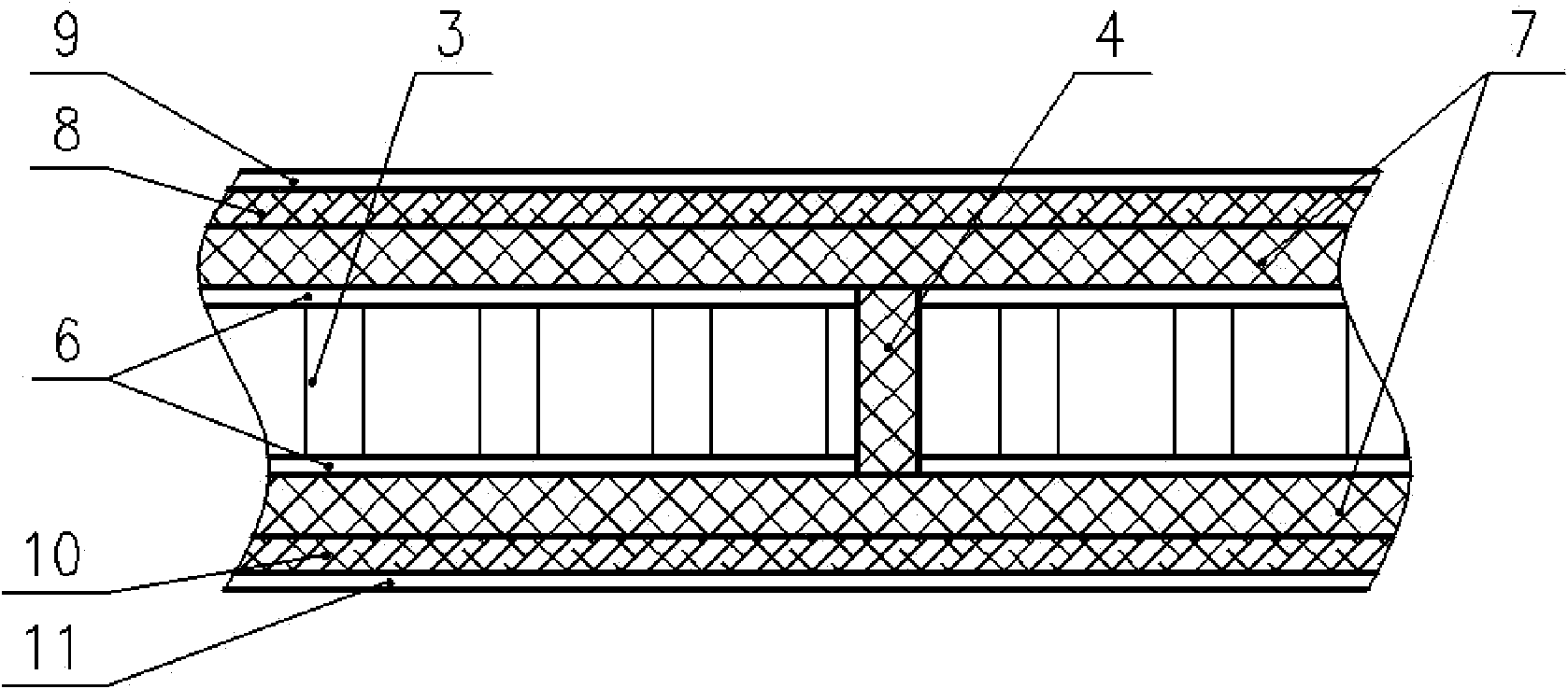 Ultra-large light-transmission-type decorative board