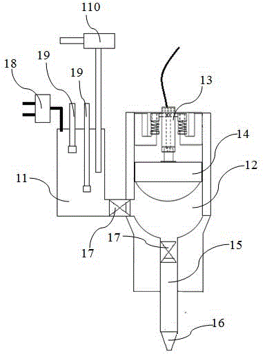 Nanometer silver line circuit spray printing system and technology