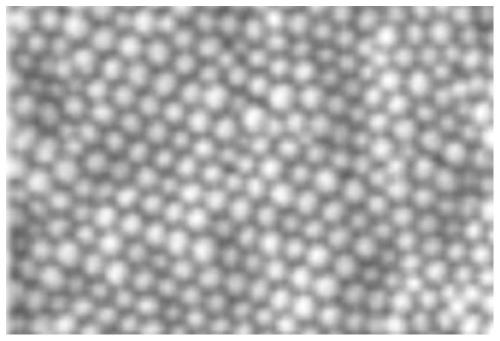 Variable iridescent liquid crystal photonic crystal material and preparation method thereof