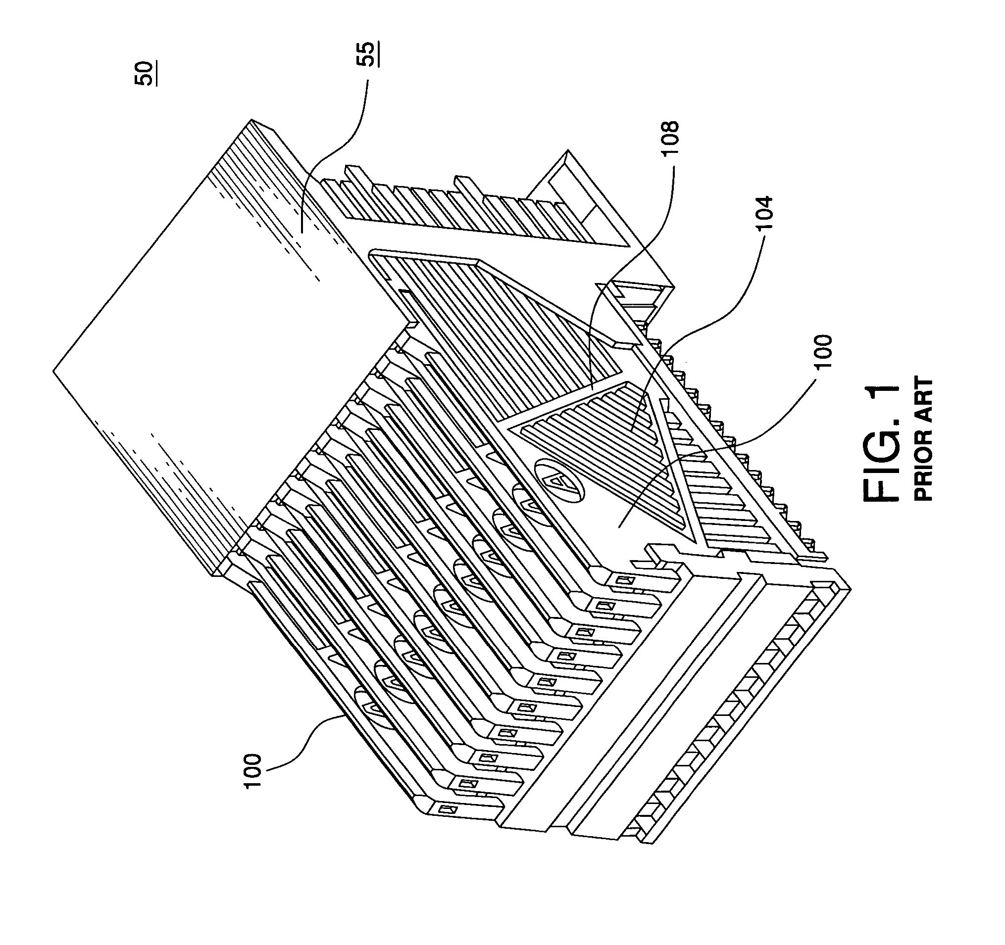 Mechanically robust lead frame assembly for an electrical connector