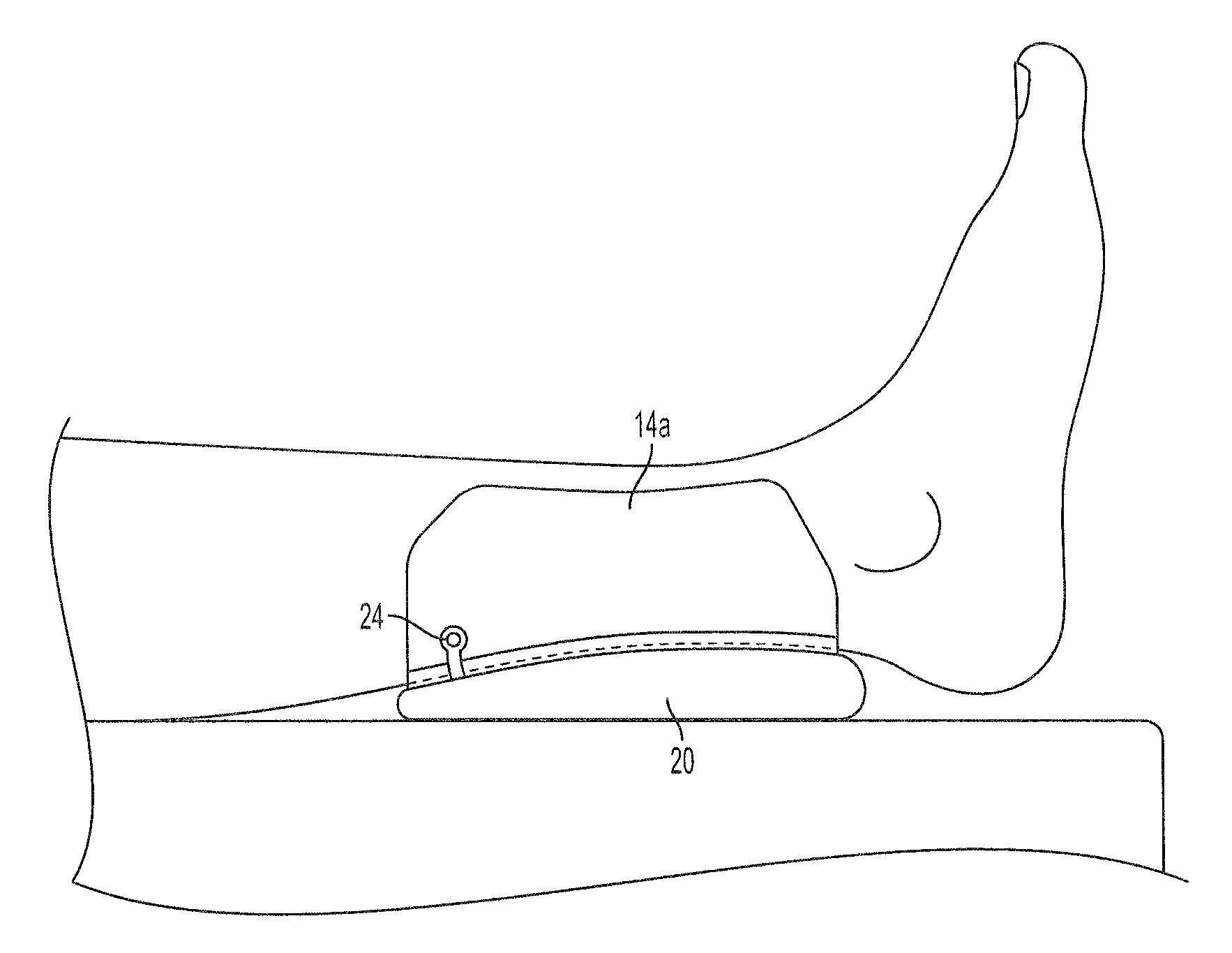 Reconfigurable heel elevator