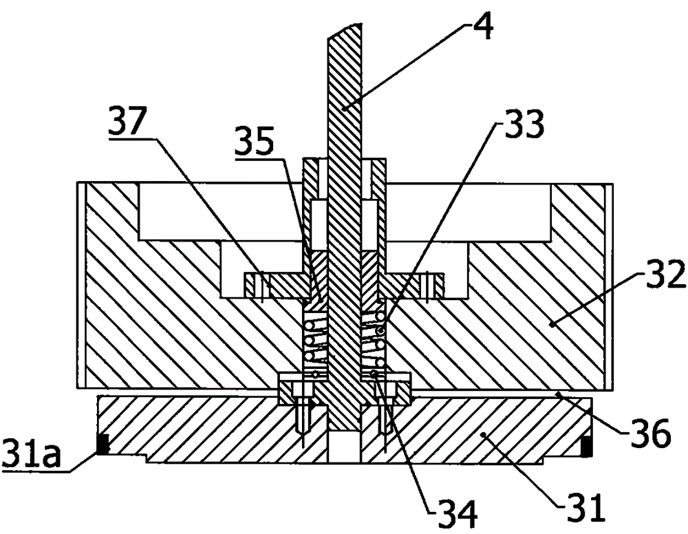 Vertical cold isostatic press