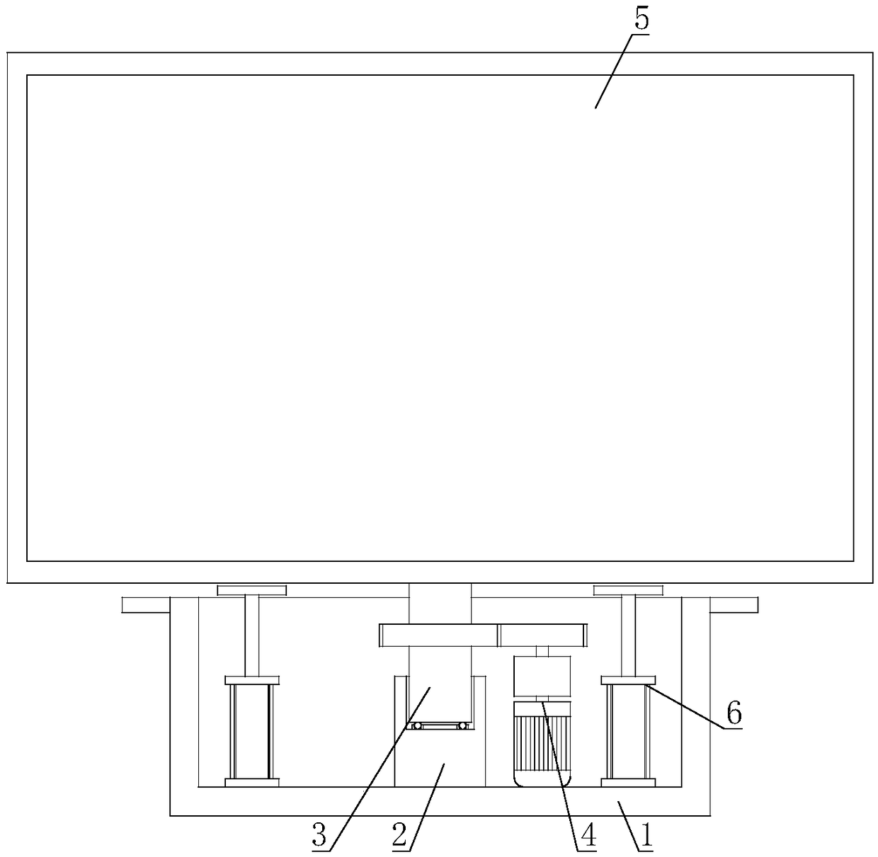 Adjustable steering outdoor electronic display screen