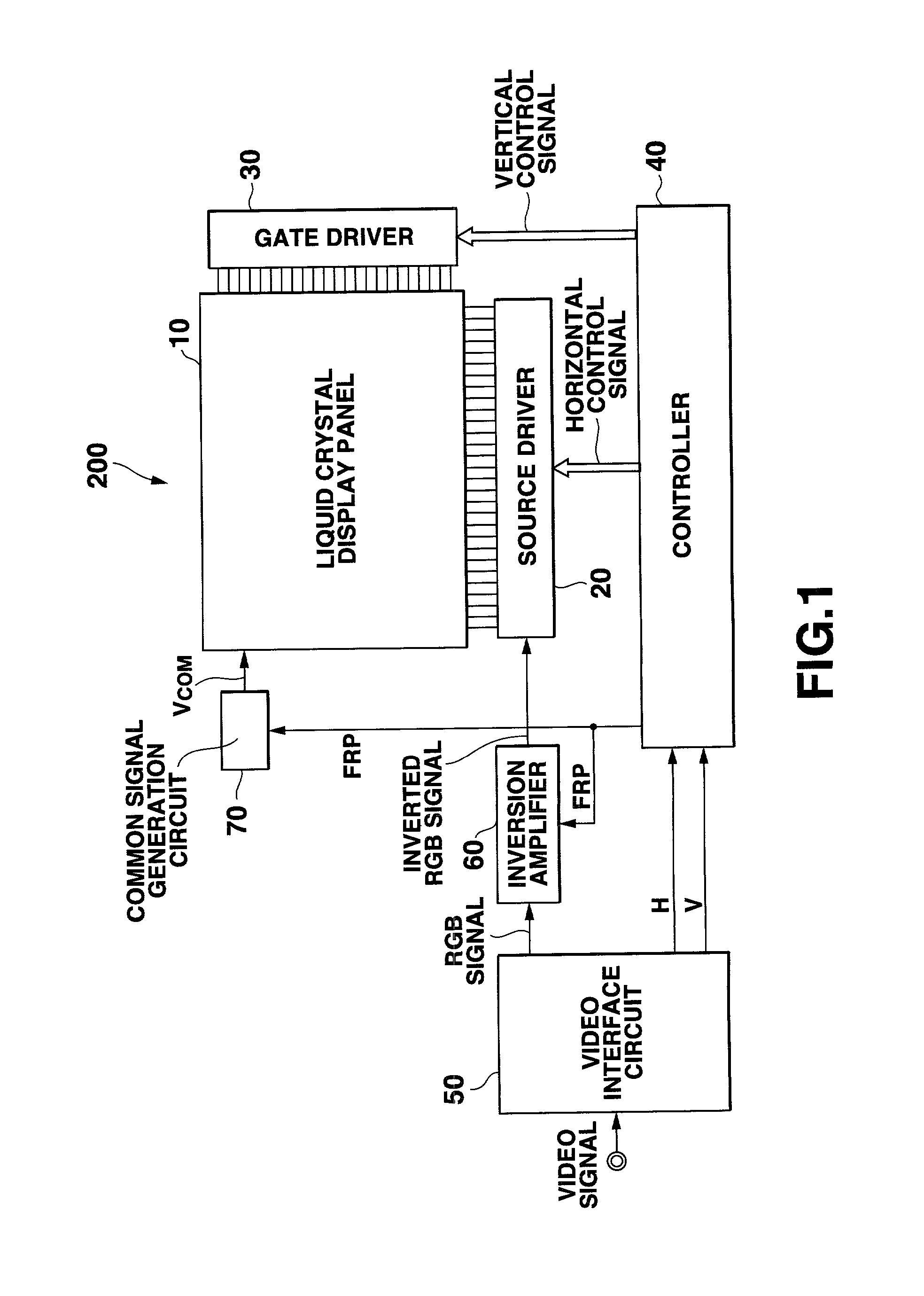 Liquid crystal display device and driving control method thereof