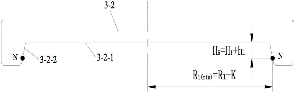 Motor train unit wheel hub diameter detection device and using method thereof