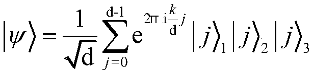 Voting protocol method based on d-dimensional three-quantum entanglement state