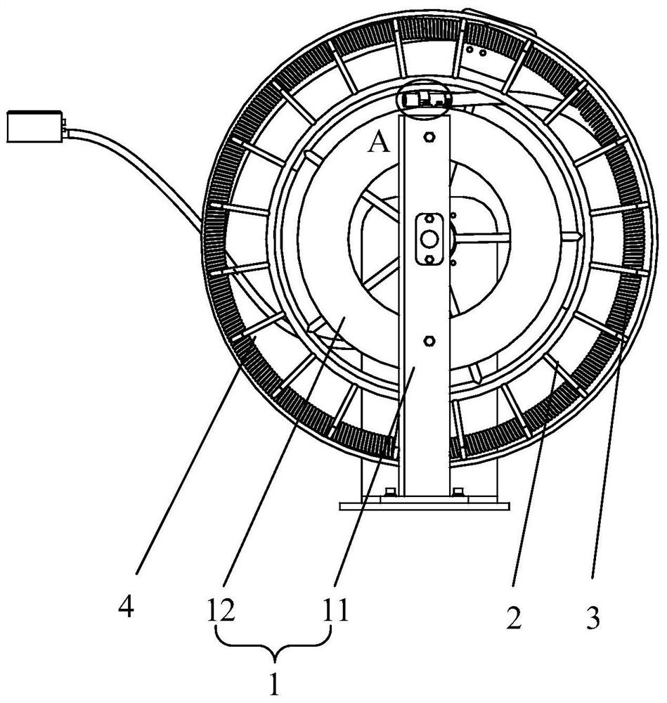 Cable turning device