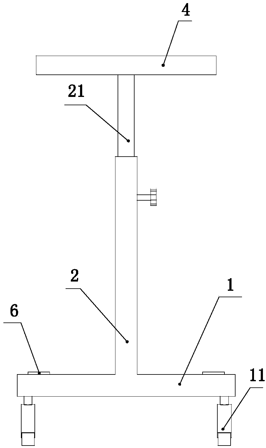 Mobile auxiliary motion device for critical patient