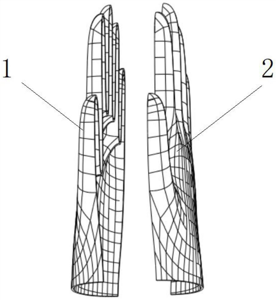 Metal-based ceramic glove mold and preparation method thereof