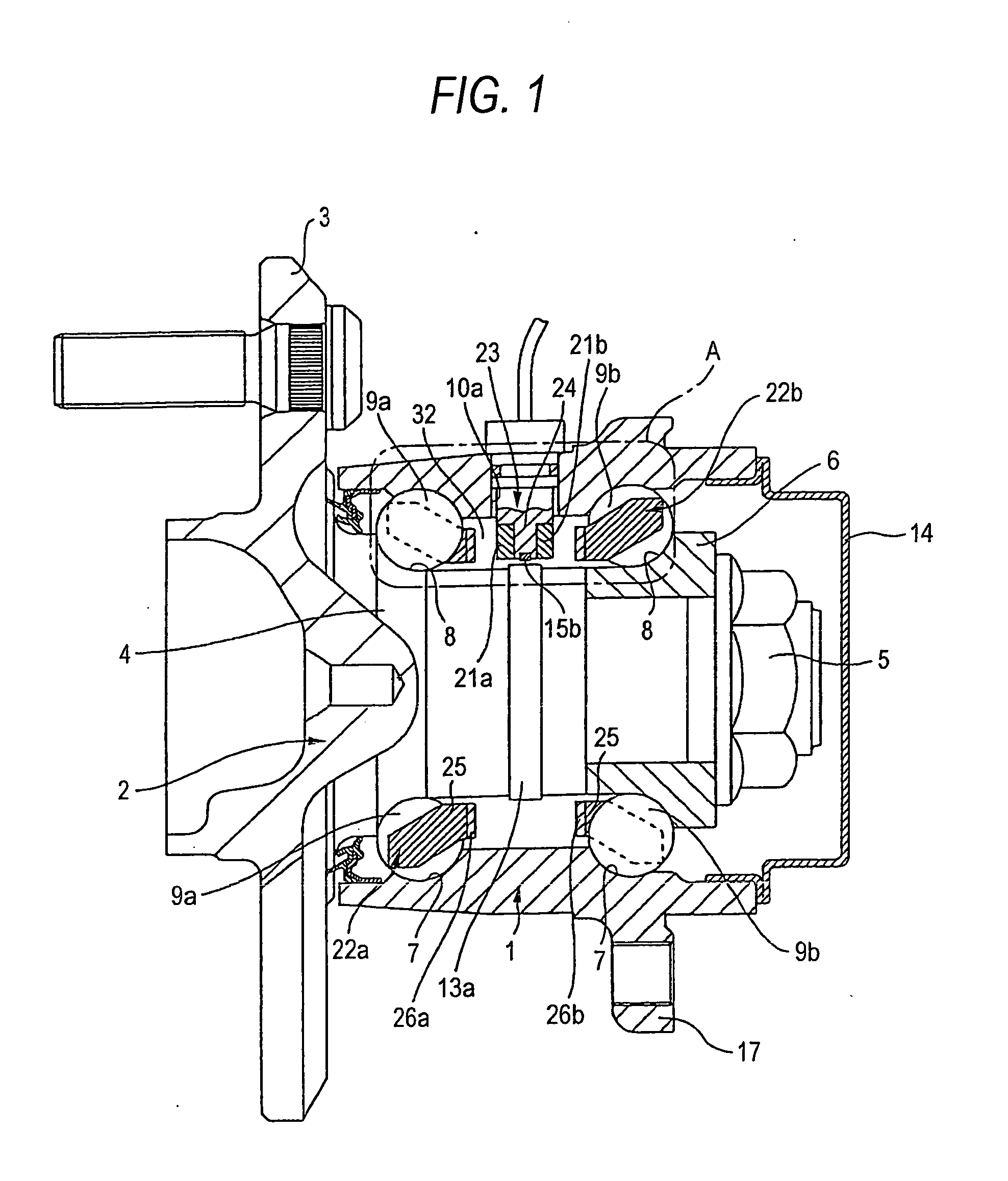 Load measuring device for rolling bearing unit and load measuring rolling bearing unit