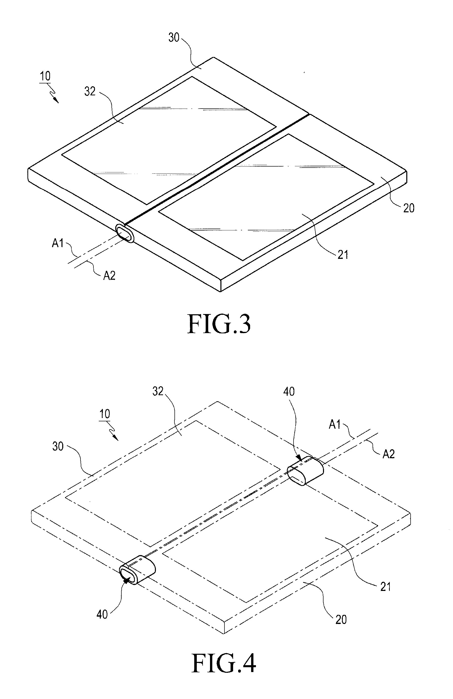 Multidisplay portable device