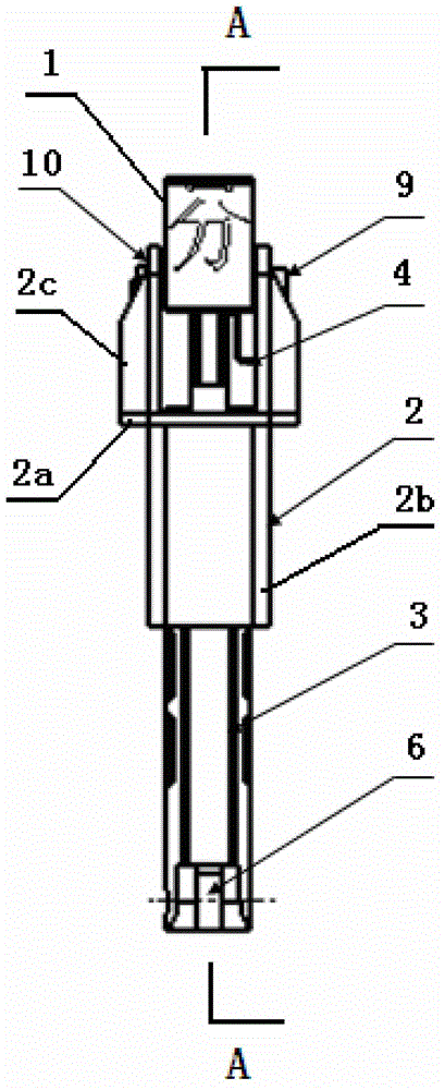 Breaker contact state indicating mechanism