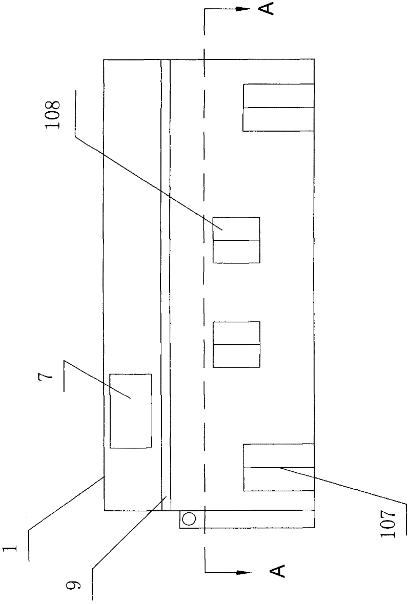 Rabbit hutch structure for breeding rex rabbits in batch manner