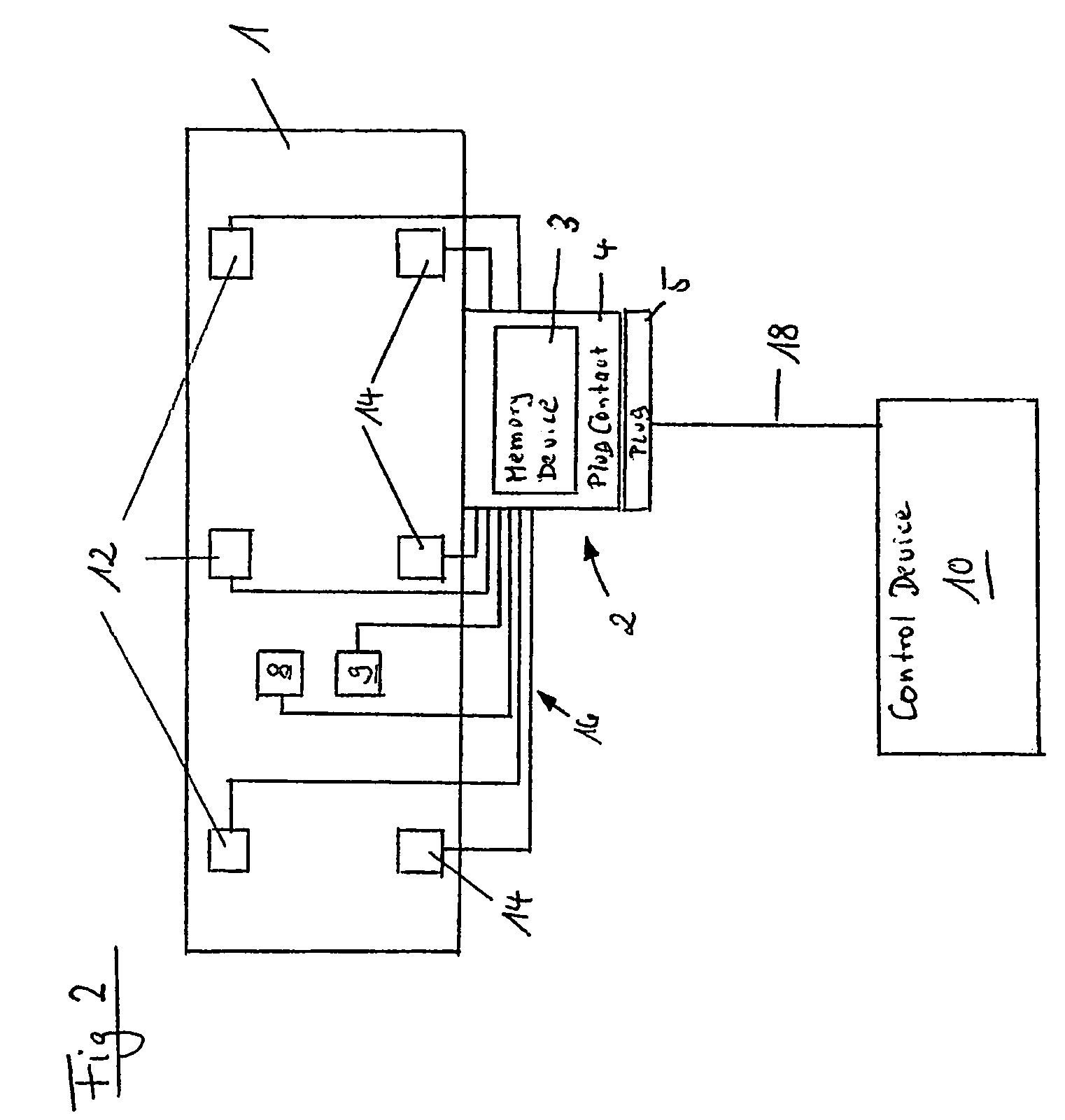 Identification of a modular machine component