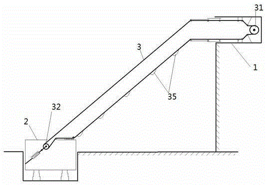 A high-rise escape system