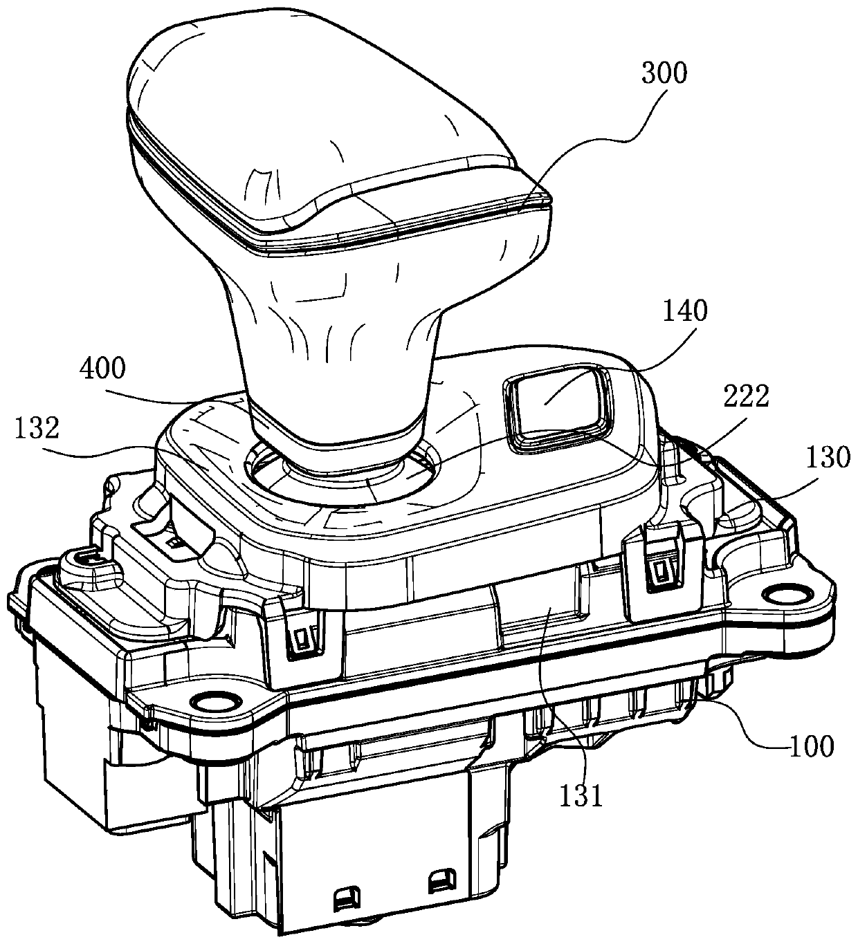 Multifunctional automobile gear shifting handball