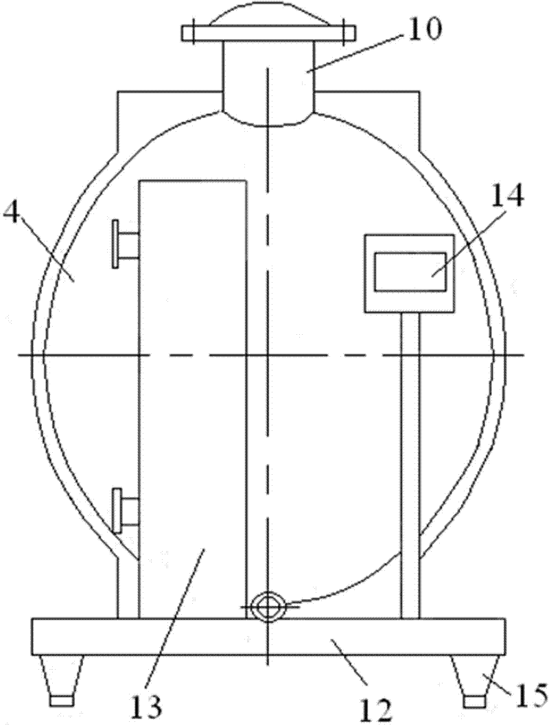 Quick-refrigerating type milk-storing cool storage tank