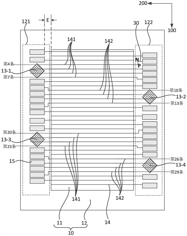 Array substrate, display panel and driving method of array substrate