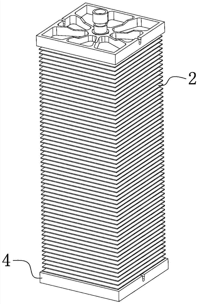 Small square soft sheet membrane module