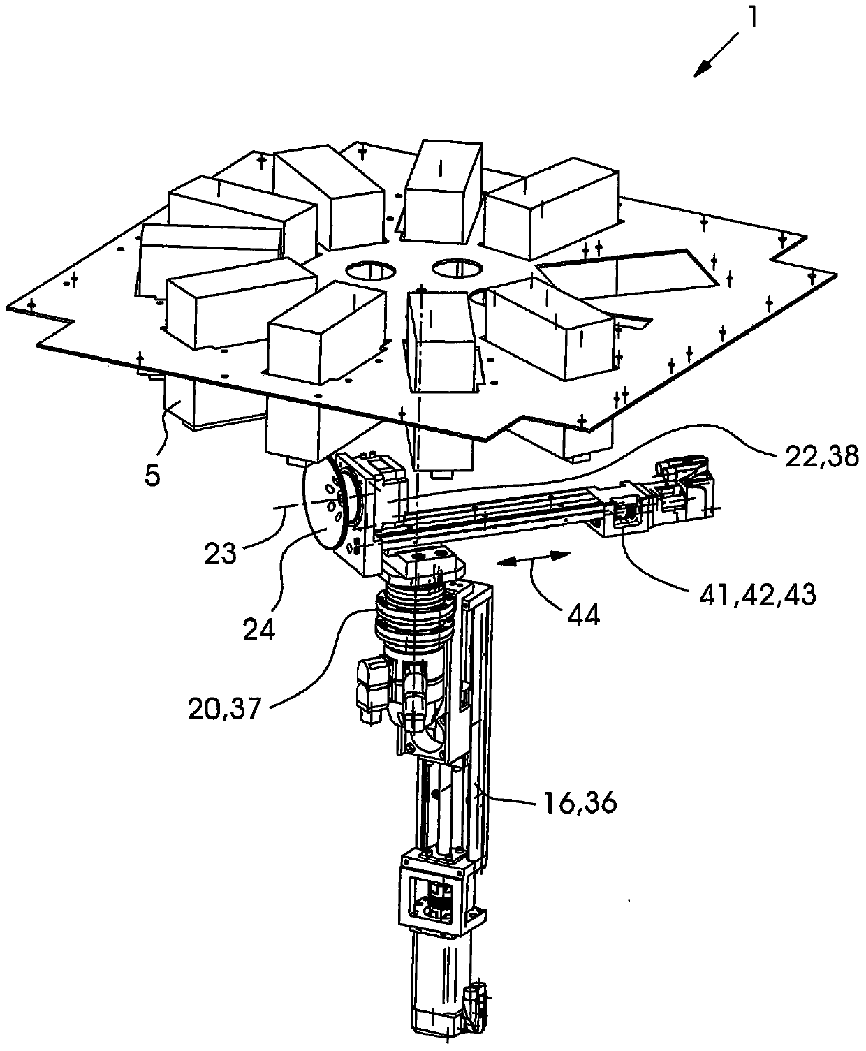 Equipment for printing the surface of objects