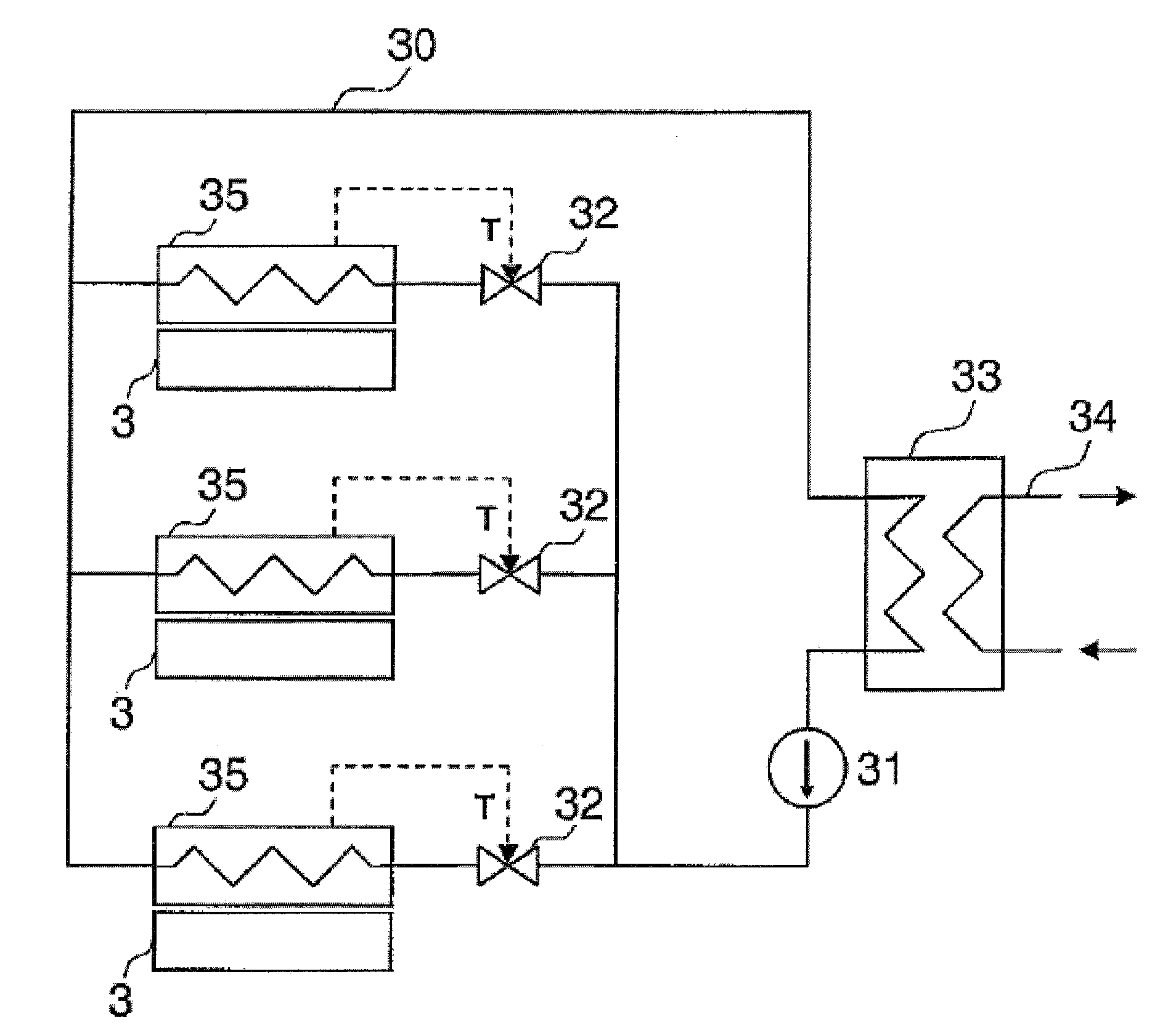 Method and system for using the waste heat of a computer system