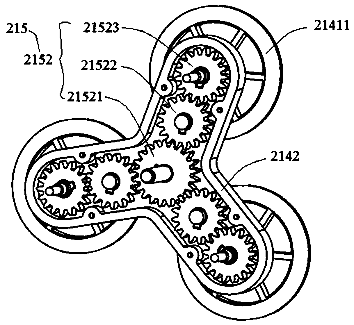 Obstacle-crossingclimbing rod device and climbing rod method thereof