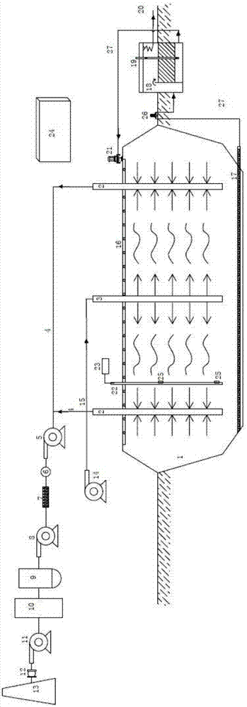 Garbage landfill aerobiotic ecological restoration system and method