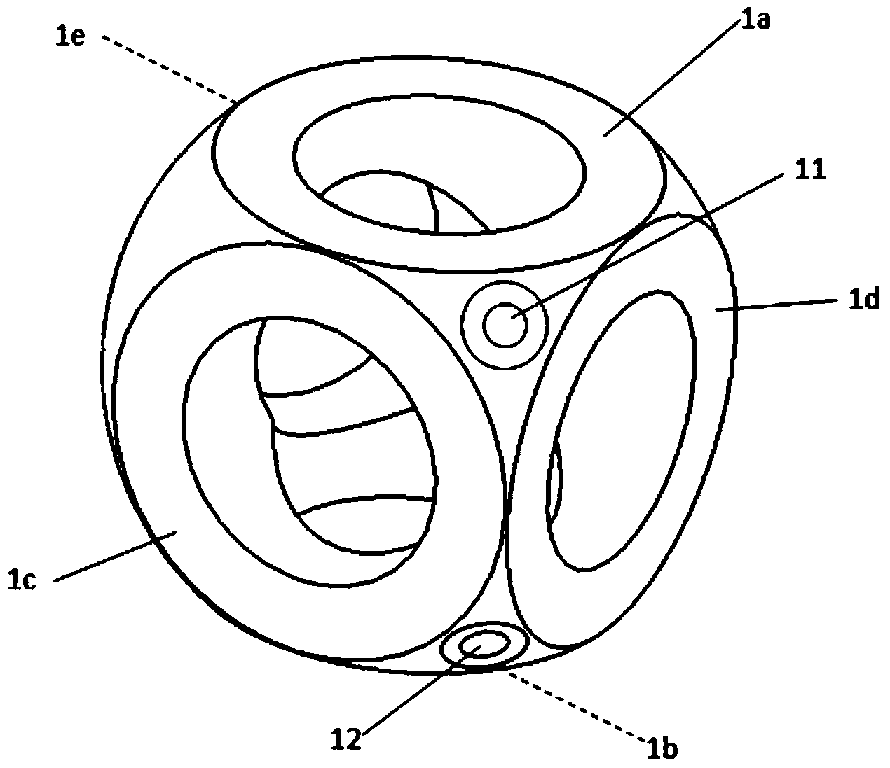 Spherical multifunctional constant volume bomb