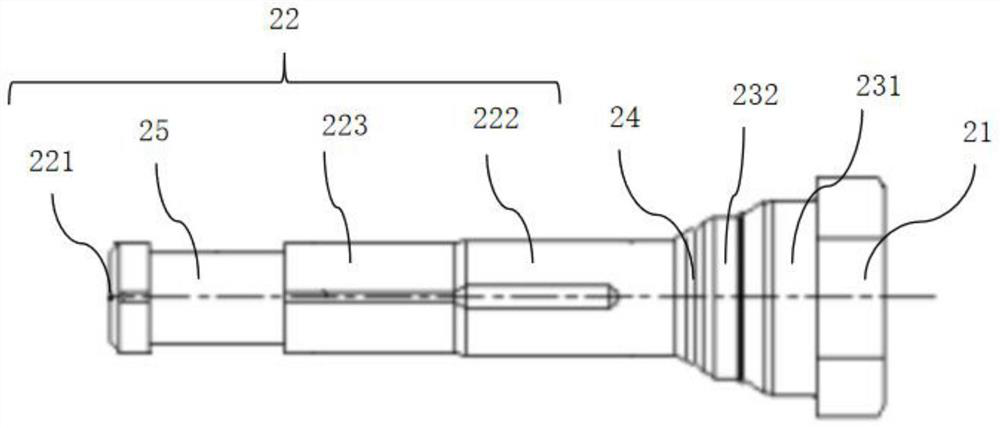 Bolt forming method and cold heading device