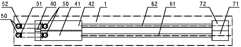 Cam device for realizing irregular single-side applique