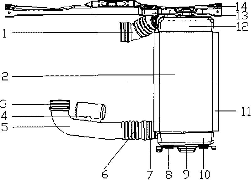 Intercooling system and constructing method thereof