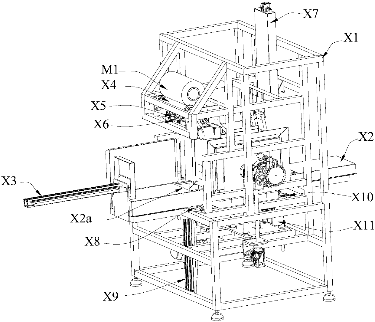 Packaging method for cigarettes in carton