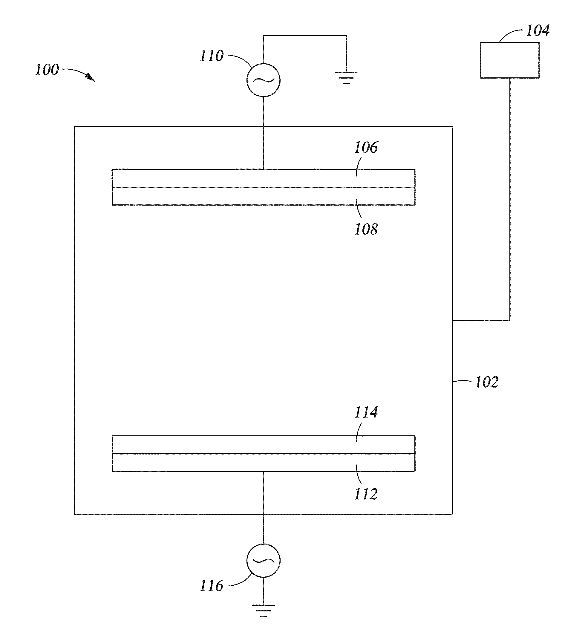 PVD ALN film with oxygen doping for a low etch rate hardmask film