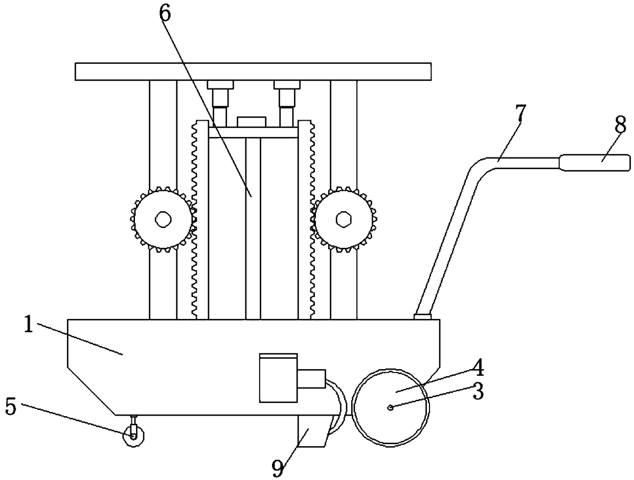 Agricultural mower convenient to use