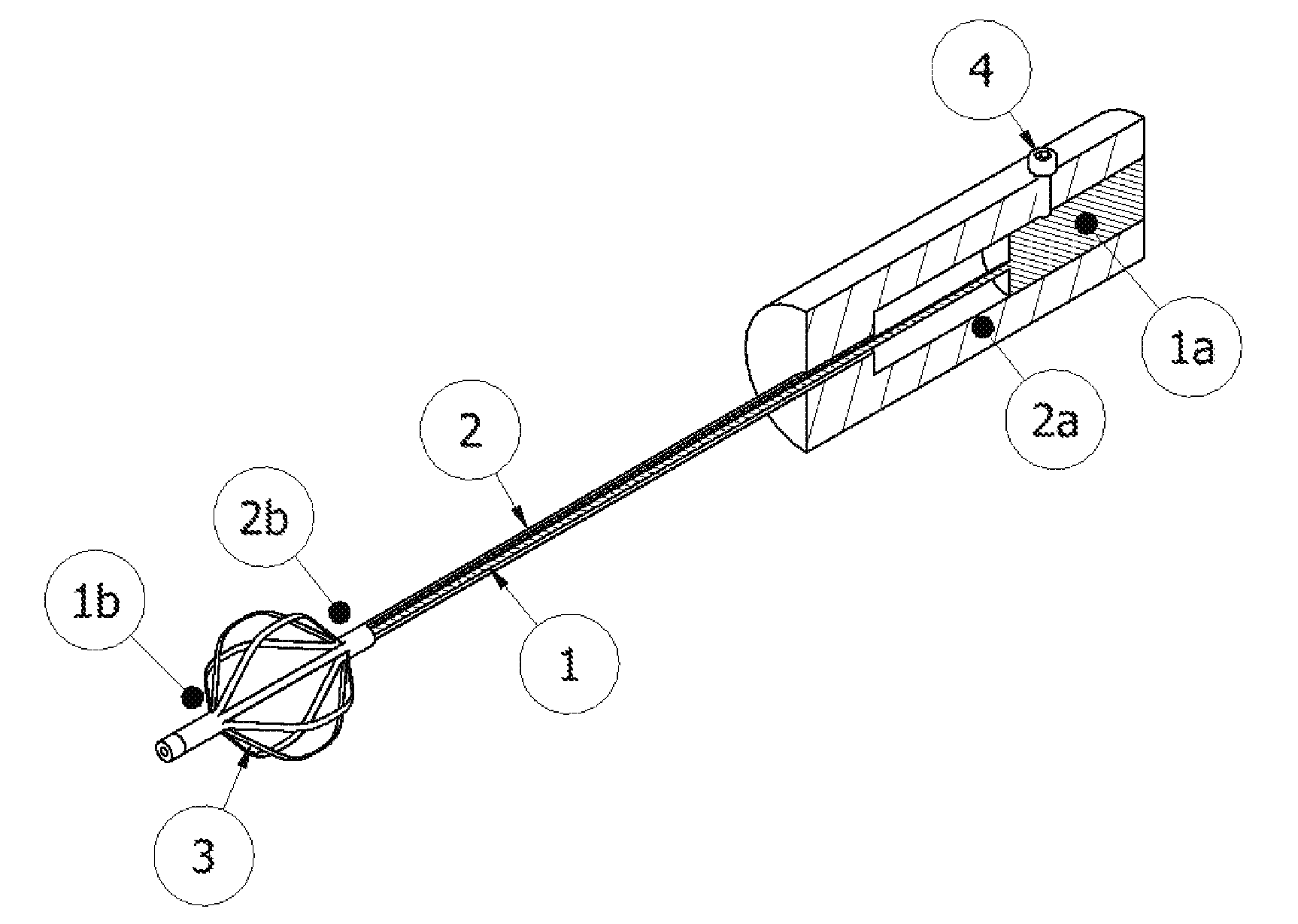 Device suitable for removing matter from inside the lumen and the wall of a body lumen