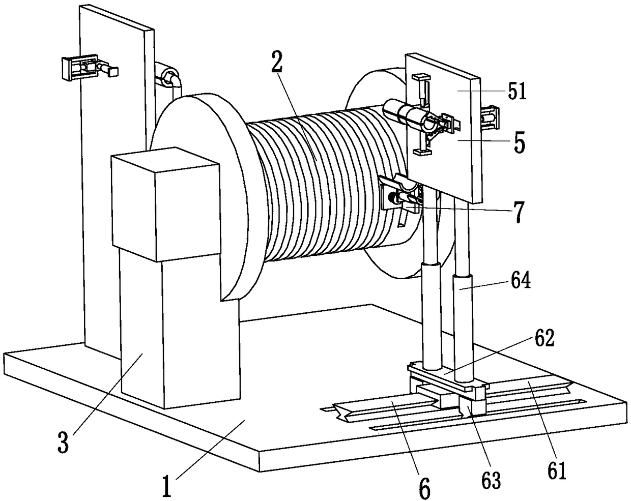 Power cable stripping equipment