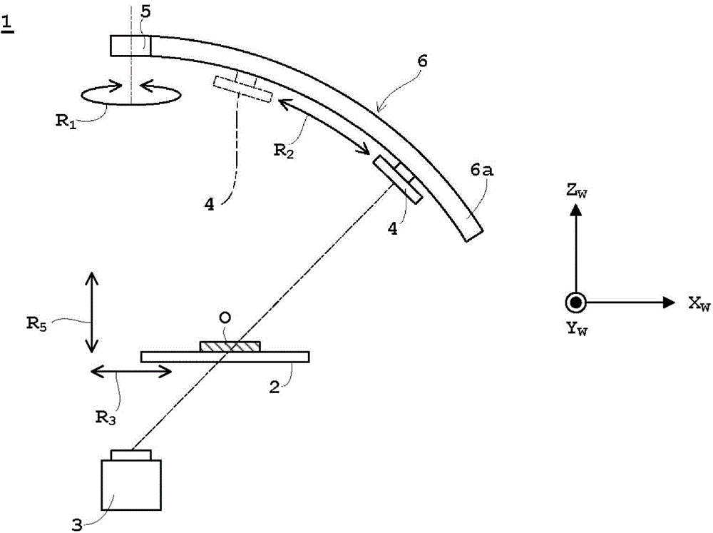 Radiographic apparatus and an image processing method therefor