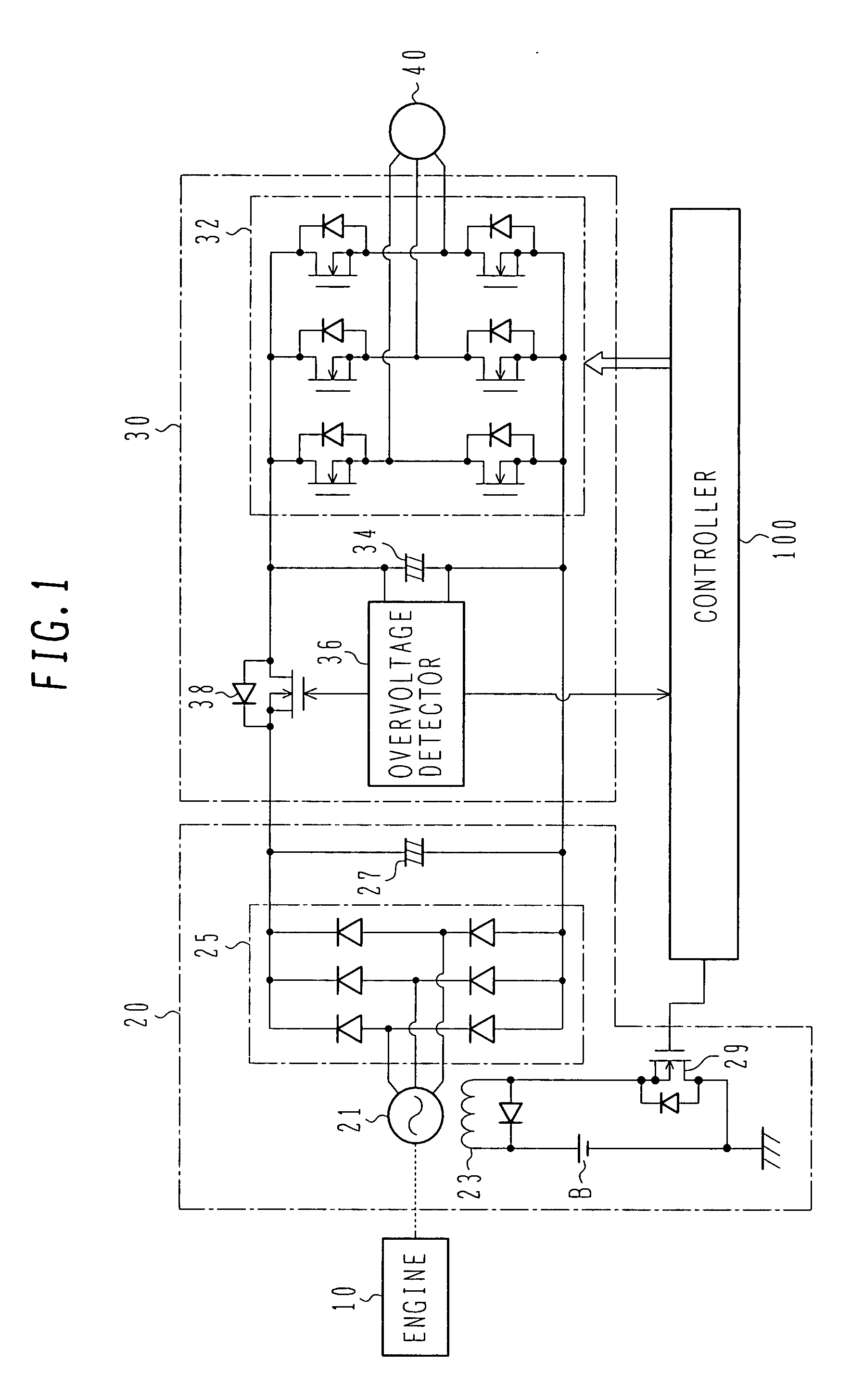 Motor control apparatus and on-vehicle motor drive system