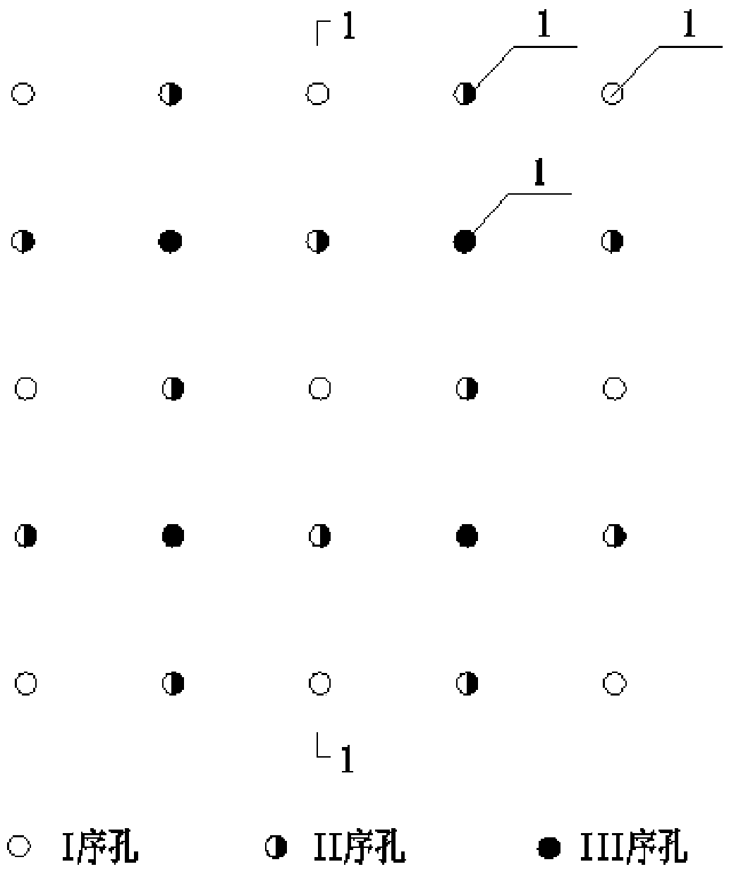 A construction method of rock cover heavy consolidation grouting