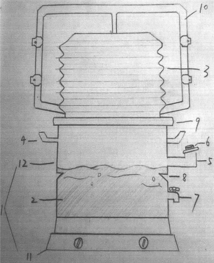 Heating equipment using steam for rapid heating